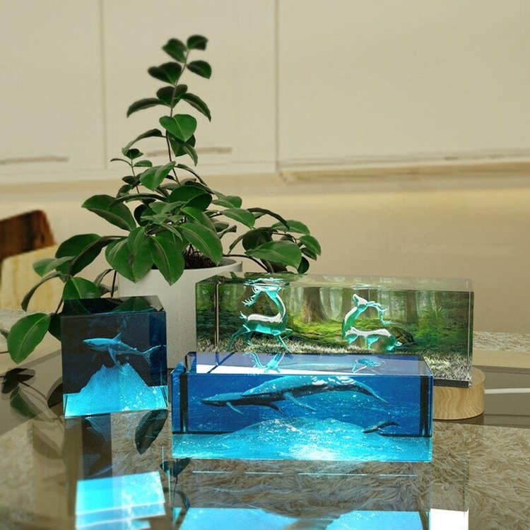 Силиконовый молд - Объемный прямоугольник, 18x8см 1 шт. — картинка 5