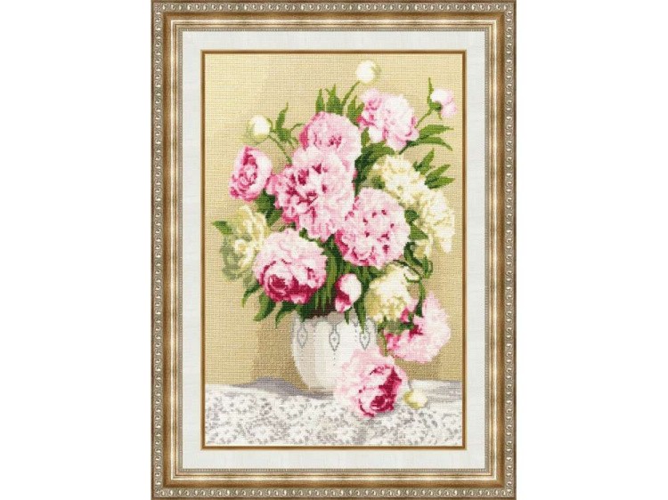 Набор для вышивания «Розовые пионы» — картинка 2
