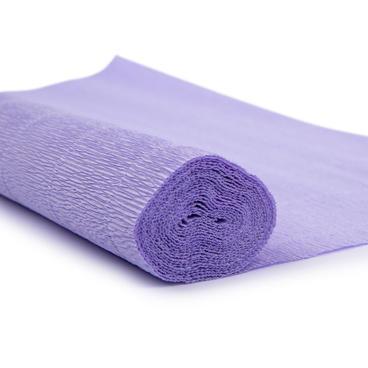 Гофрированная бумага 50х250 cм, 180 г/м2, цвет: 20/E4 сиреневый, Blumentag — картинка 2