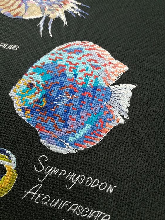 Набор для вышивания «Морские обитатели» — картинка 2