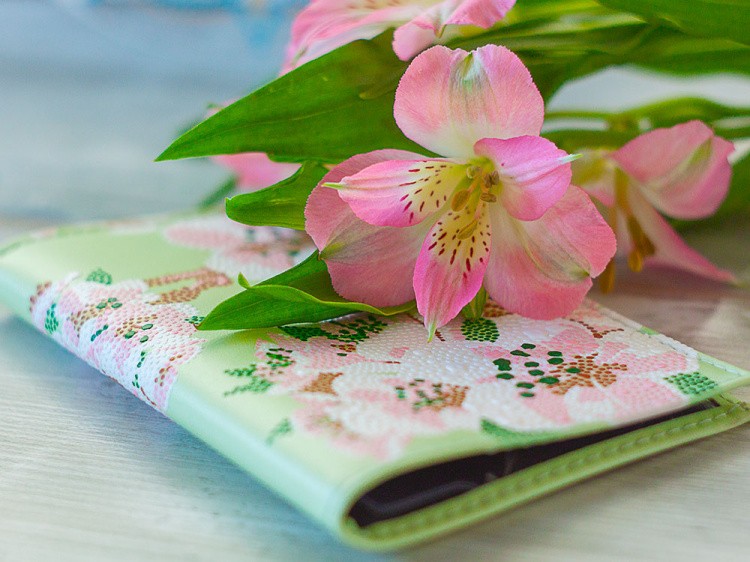 Набор для точечной росписи обложки «Цветущая сакура» — картинка 4