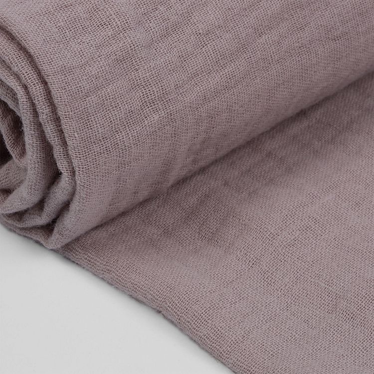 Ткань Муслин, 5 м x 130 см, 125 г/м², цвет: пудро-розовый, TBY — картинка 4