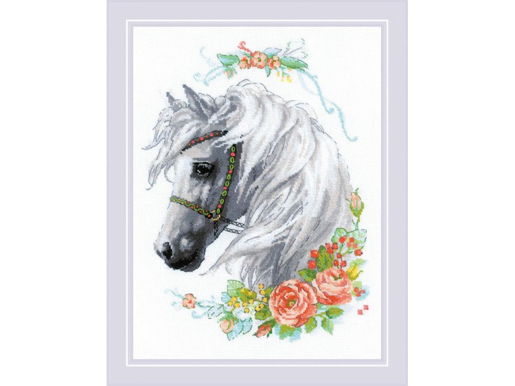 Набор для вышивания «Белогривая лошадка» — картинка 2