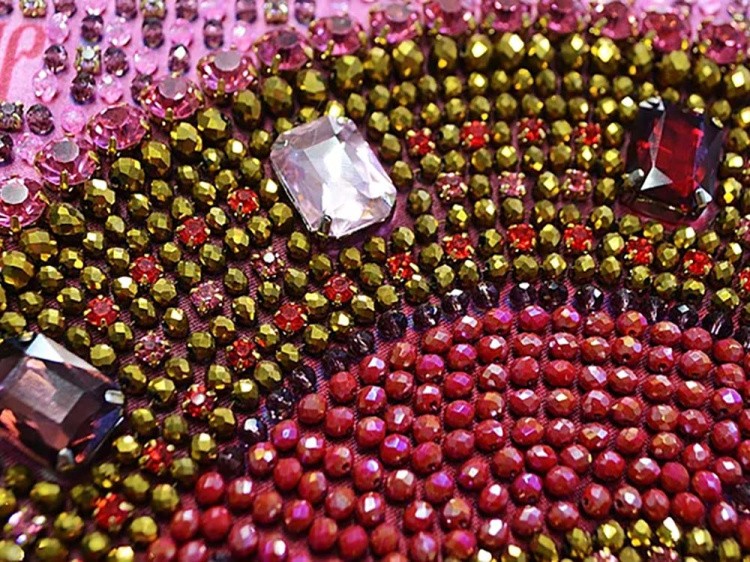 Набор вышивки хрустальными камнями «Богородица Касперовская» — картинка 6