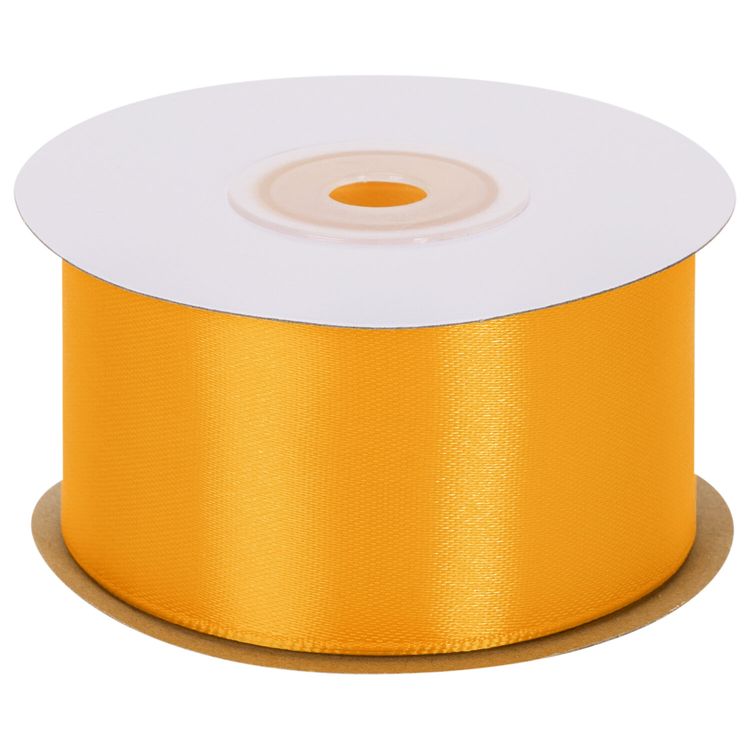 Лента атласная, ширина 38 мм, длина 23 м, оранжевая, Brauberg — картинка 4