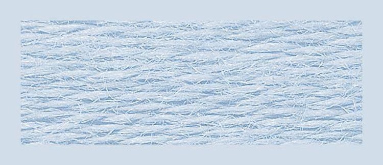 Нитки мулине (шерсть/акрил), 10 шт. по 20 м, цвет: №400 голубой, Риолис