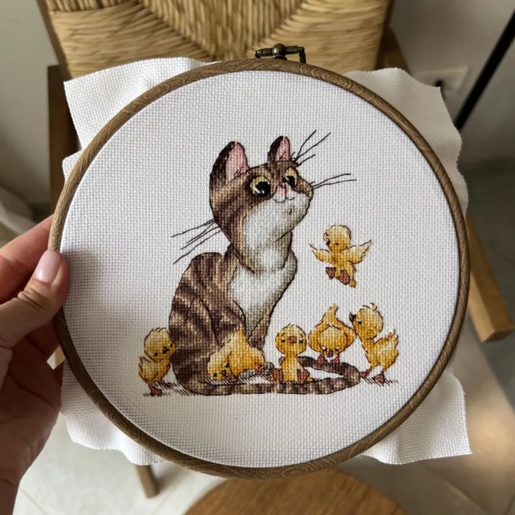 Набор для вышивания «Усатый нянь» — картинка 3