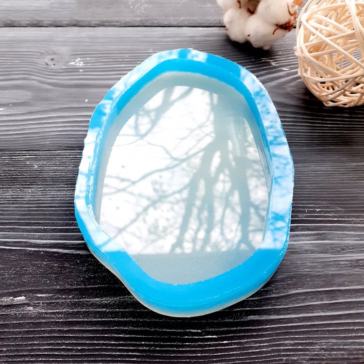 Жеода овальная, модель №5 - Силиконовый молд MyMold — картинка 4