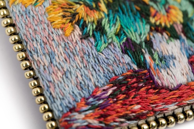 Набор для вышивания «Брошь. Букет подсолнухов» — картинка 3