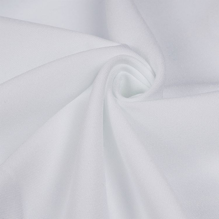 Ткань Габардин кач-во Фухуа, 1 м х 150 см, 180 г/м², цвет: белый, TBY