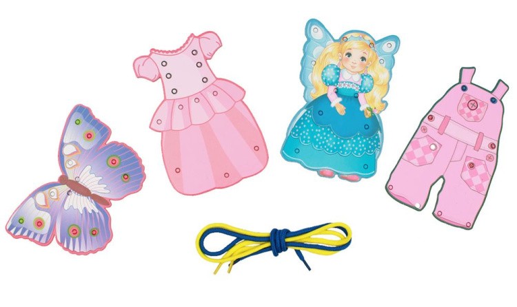 Шнуровка для малышей. Для девочек — картинка 2