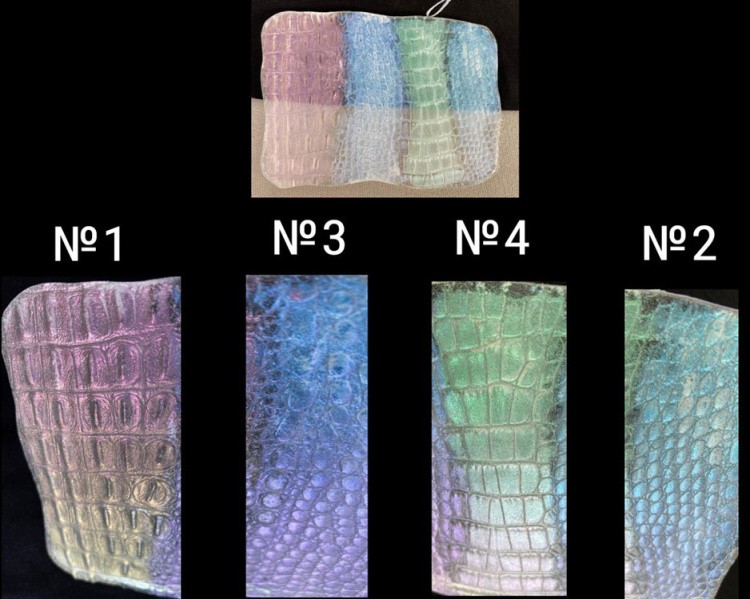 №2 Сhameleon pigment Хамелеон (цвет голубой) 10 г, Art Blong — картинка 3