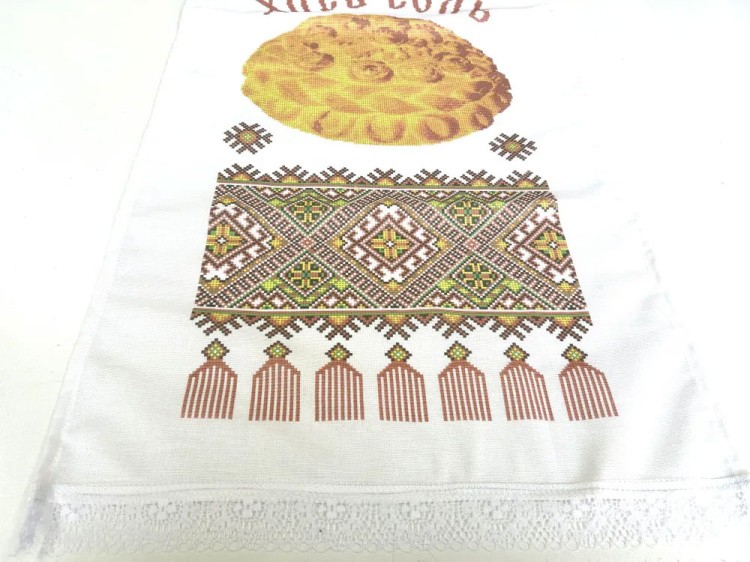 Набор для вышивания «Рушник Хлеб соль» 2 м для вышивки крестом — картинка 3