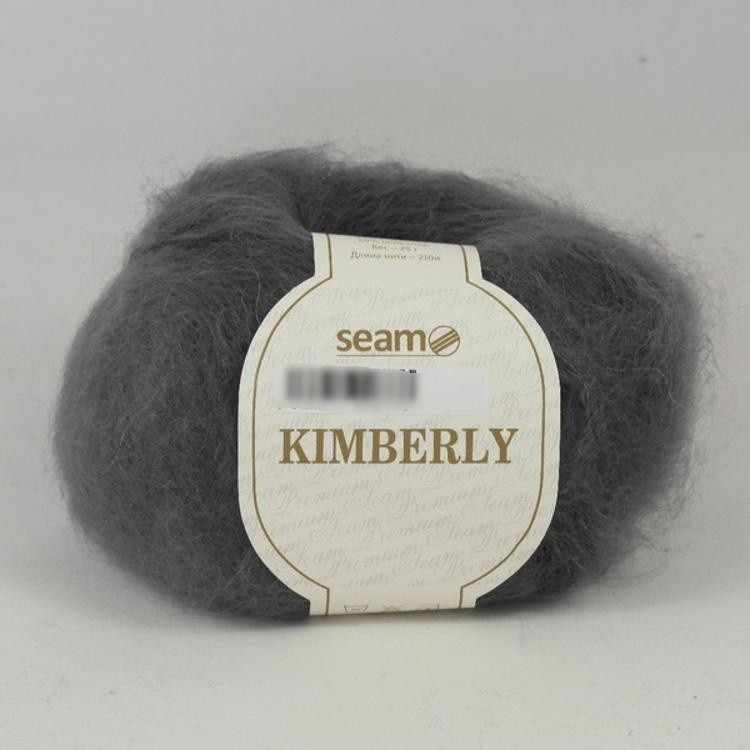 Пряжа SEAM KIMBERLY (6062), цинк, 5 шт. по 25 г — картинка 2