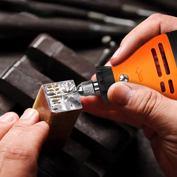 Электрический гравер + набор аксессуаров — картинка 5