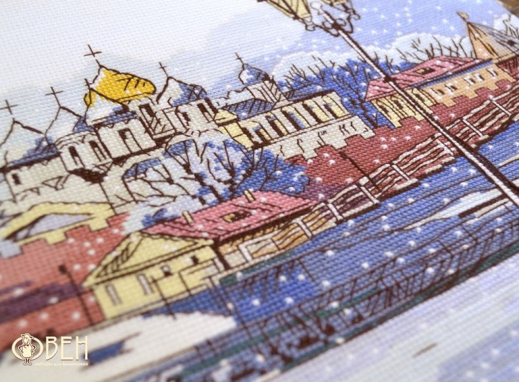 Набор для вышивания «Кремлевская набережная» — картинка 4