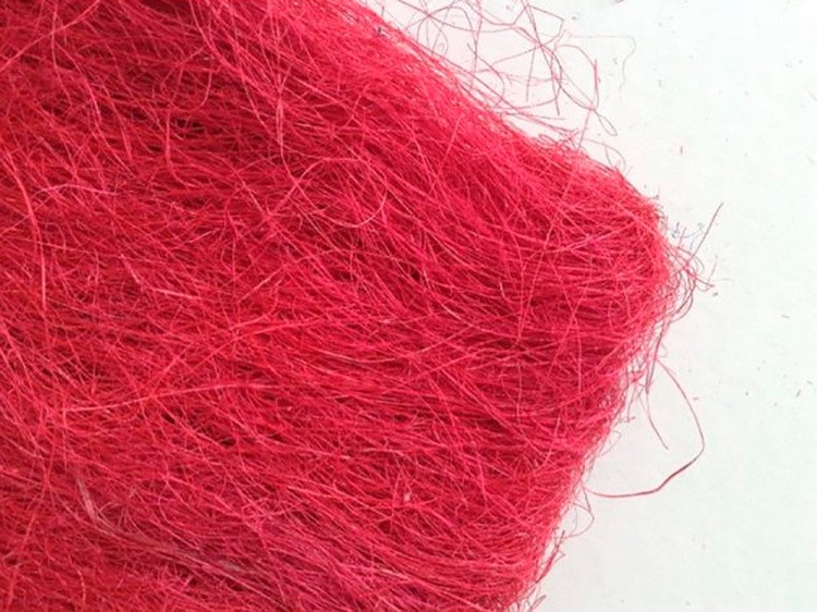 Сизалевое волокно, цвет: бордовый 20 г, Blumentag — картинка 2