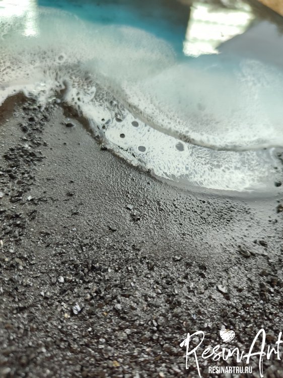 Исландия - Набор для рисования эпоксидной смолой (Море) — картинка 11