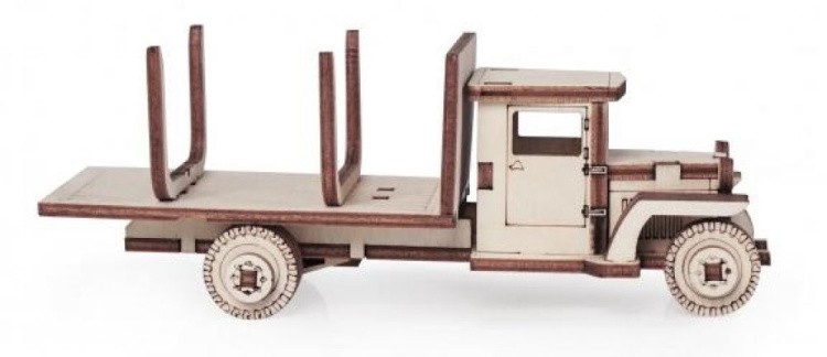 Конструктор из дерева «Грузовичок Лесовоз», Армия России — картинка 2