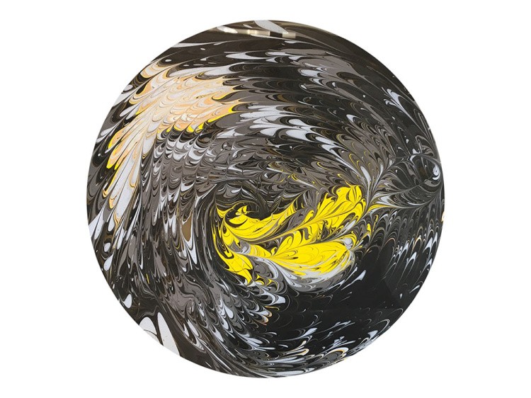 Краска для эбру черная 30 мл, Amazing Color — картинка 3