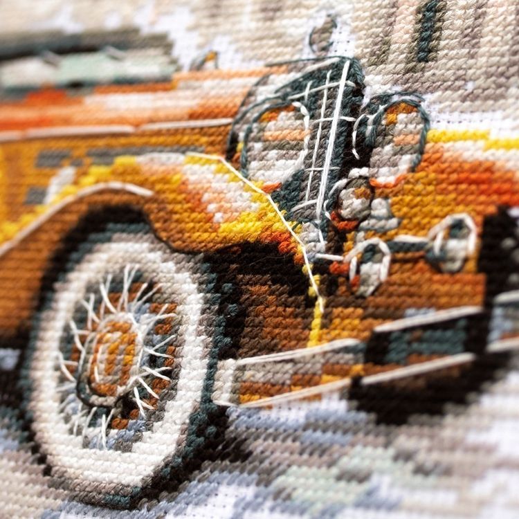 Набор для вышивания «Ретро стиль. Нью-йорк» — картинка 6