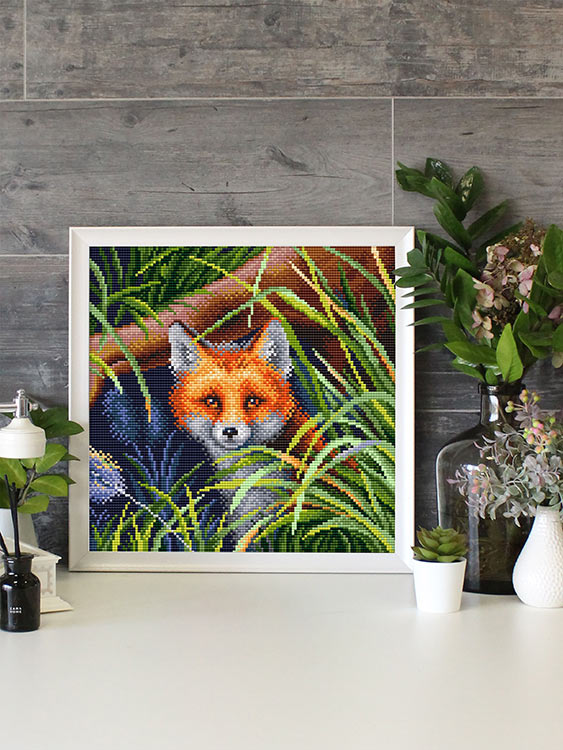 Алмазная вышивка «В тени трав» — картинка 2