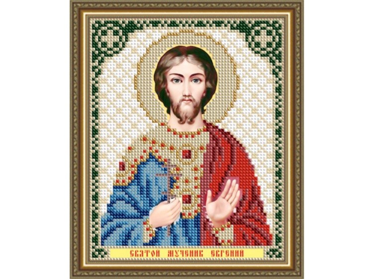 Рисунок на ткани «Святой Мученик Евгений»