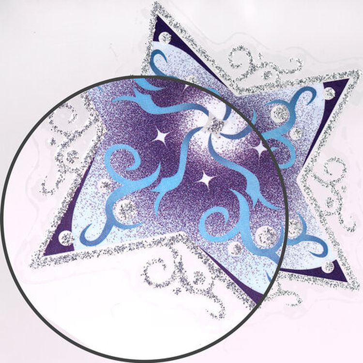 Украшение для окон и стекла «Синие снежинки 4» — картинка 5