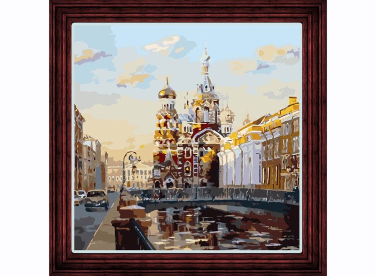 Открытка по номерам «Виды Петербурга» — картинка 2