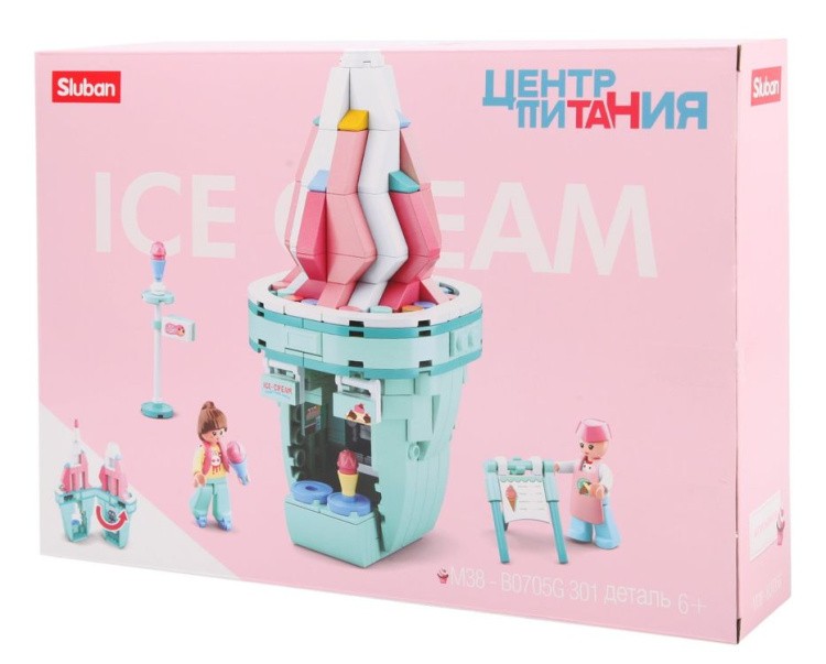 Конструктор «Фудкорт. Кафе-мороженое», 301 деталь — картинка 3