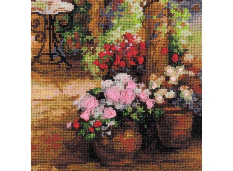 Набор для вышивания «Свидание в саду» — картинка 2