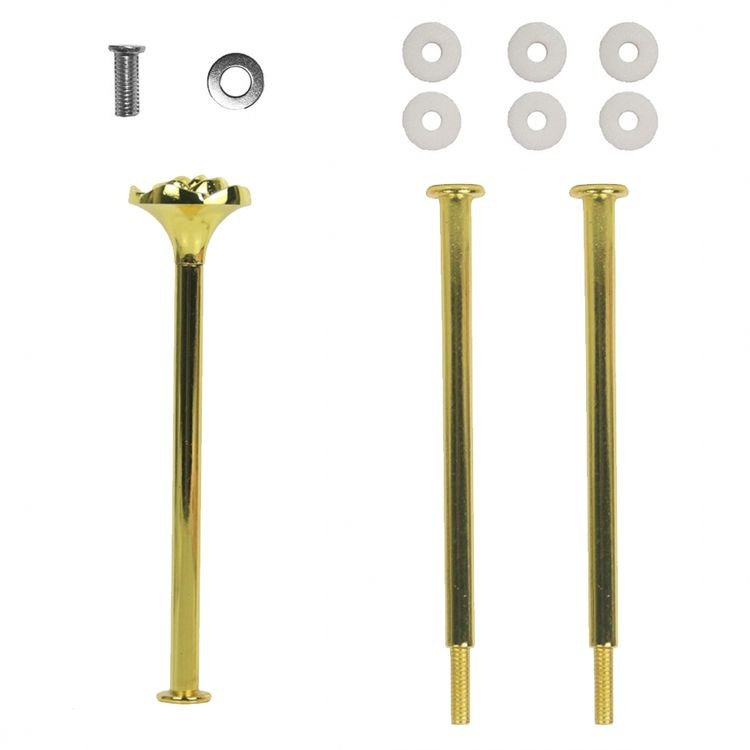 Фурнитура для фруктовницы Роза золотая — картинка 3