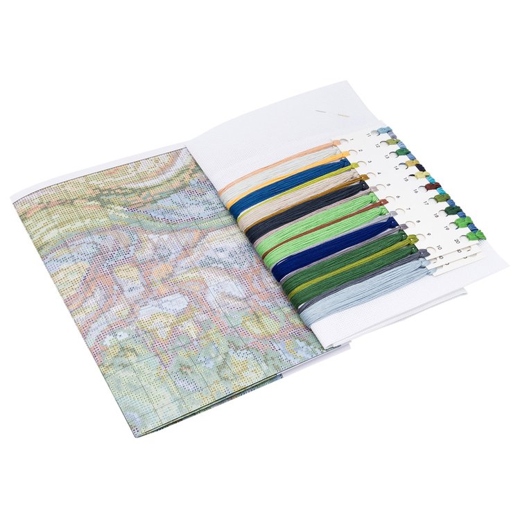 Набор для вышивания «Оливковые  деревья» — картинка 2