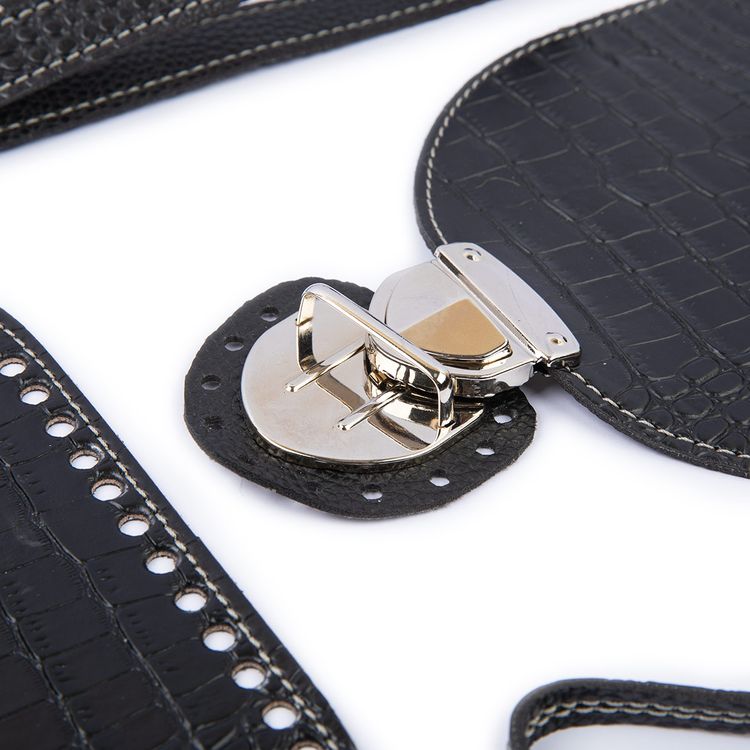 Набор для вязаного рюкзака «Черный», Gamma — картинка 3