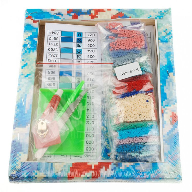 Алмазная вышивка «Карпы Кои» — картинка 3