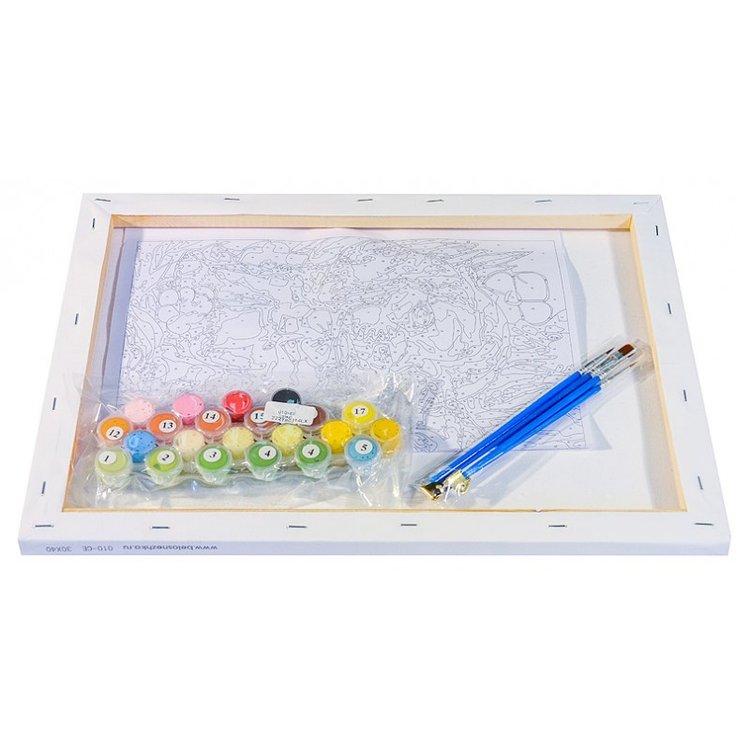 Картина по номерам «Алые паруса» — картинка 3