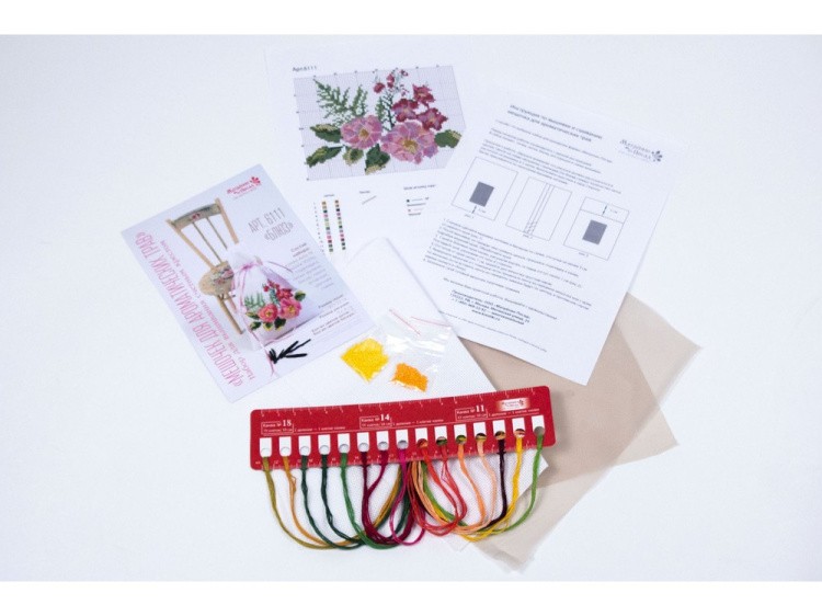 Набор для вышивания «Мешочек для ароматов. Блюз» — картинка 4