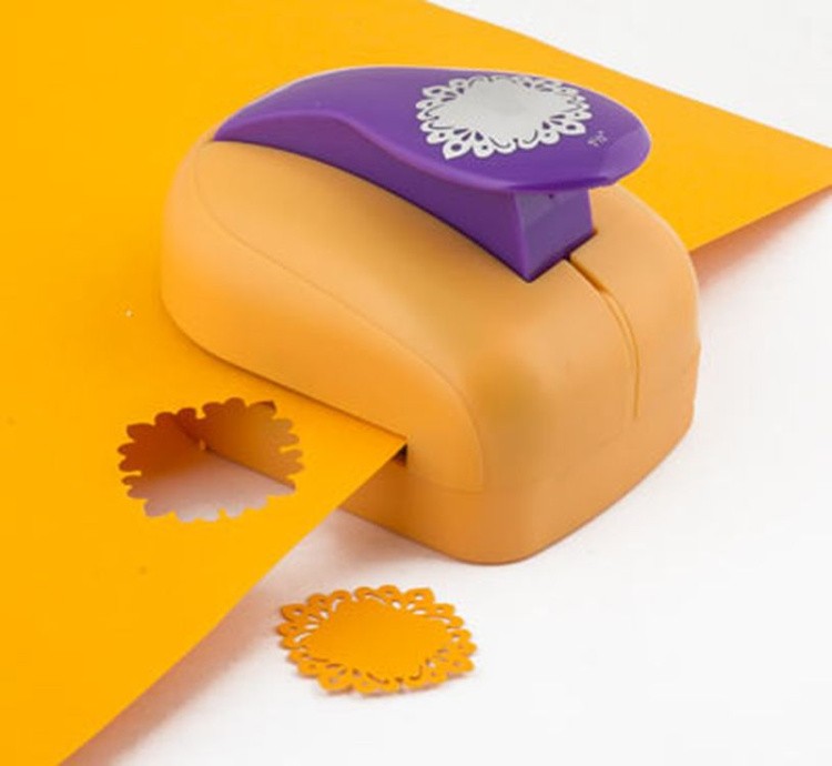 Фигурный дырокол «Ажурный круг», 4 см, Mr.Painter — картинка 2