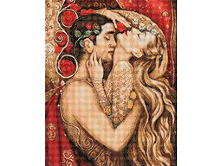Алмазная вышивка «Объятия» — картинка 3