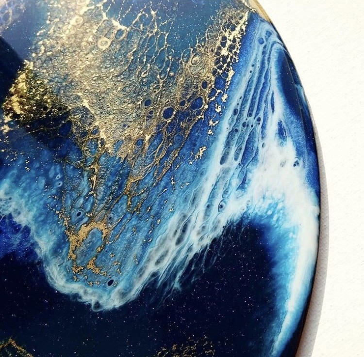 Набор для создания картины эпоксидной смолой Resin Art №1, Art Blong — картинка 4