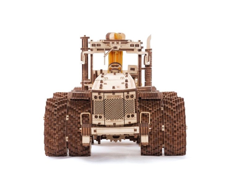 Конструктор деревянный 3D «Трактор Кировец К-7М», Eco Wood Art — картинка 2