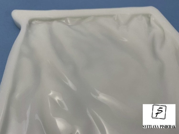 Молд №400 Silk/Шелк 31,5 см, 1 шт., Art Blong — картинка 3