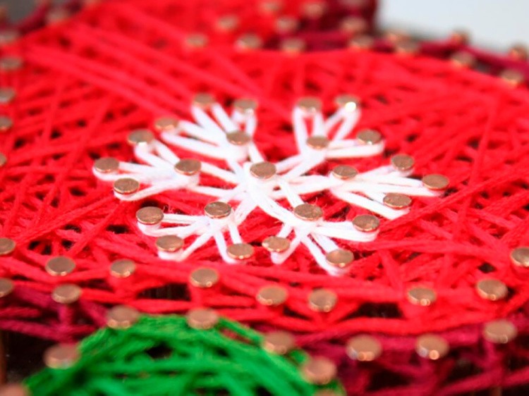 Набор для творчества STRING ART «Варежки» — картинка 4