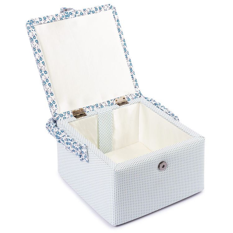 Шкатулка-корзина «Голубая», 23,5х23,5х14,5 см, Gamma — картинка 2
