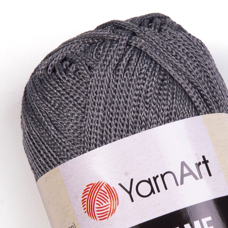 Пряжа YarnArt Macrame (159), серый, 5 шт. по 90 г — картинка 2