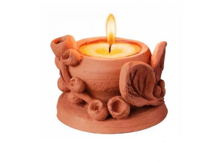 Набор для творчества «Гончар со свечами. Свеча лесная сказка» — картинка 3