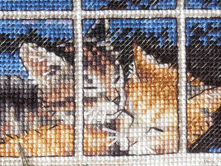 Набор для вышивания «Кошачья любовь» — картинка 3