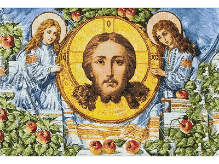 Алмазная вышивка «Яблочный спас» — картинка 3