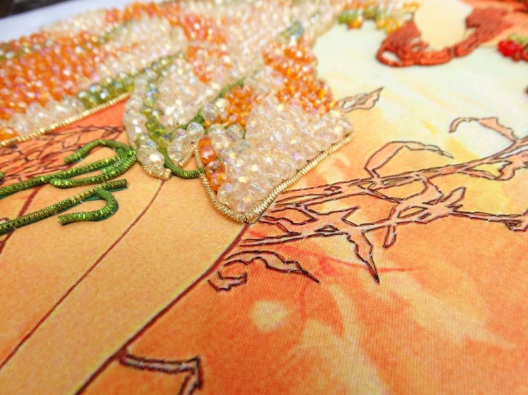 Набор вышивки хрустальными камнями «Лето» — картинка 6