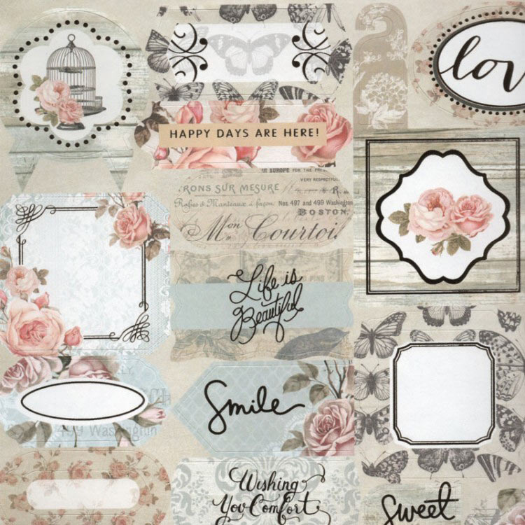 Набор бумаги «Розовая сказка» — картинка 8